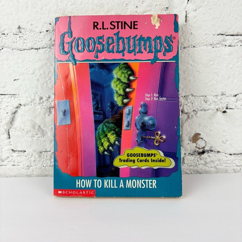 Vintage R.L. Stine Goosebumps #46 How To Kill A Monster